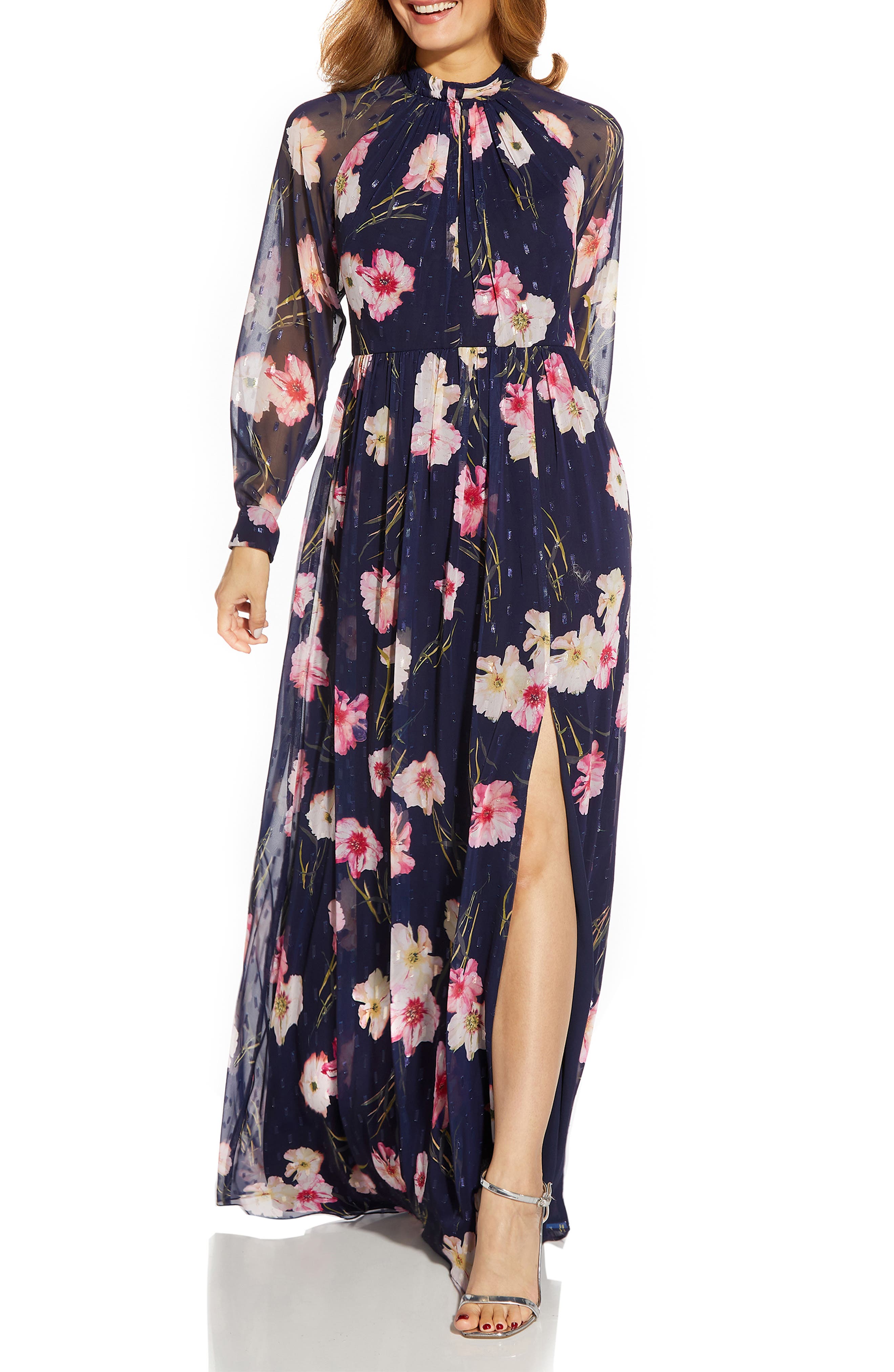 floral chiffon dress | Nordstrom